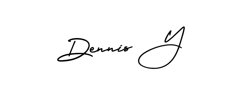 How to make Dennis Y signature? AmerikaSignatureDemo-Regular is a professional autograph style. Create handwritten signature for Dennis Y name. Dennis Y signature style 3 images and pictures png