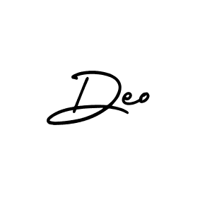 Make a beautiful signature design for name Deo. With this signature (AmerikaSignatureDemo-Regular) style, you can create a handwritten signature for free. Deo signature style 3 images and pictures png