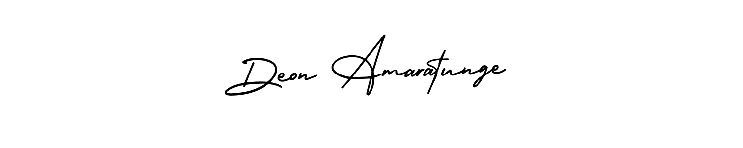 Also we have Deon Amaratunge name is the best signature style. Create professional handwritten signature collection using AmerikaSignatureDemo-Regular autograph style. Deon Amaratunge signature style 3 images and pictures png