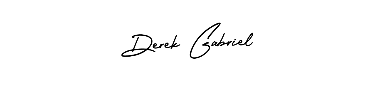 Check out images of Autograph of Derek Gabriel name. Actor Derek Gabriel Signature Style. AmerikaSignatureDemo-Regular is a professional sign style online. Derek Gabriel signature style 3 images and pictures png