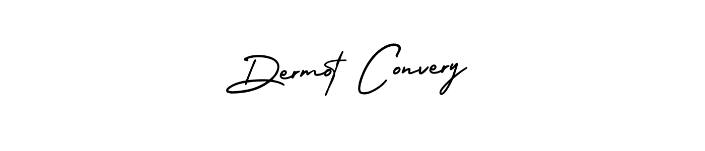 This is the best signature style for the Dermot Convery name. Also you like these signature font (AmerikaSignatureDemo-Regular). Mix name signature. Dermot Convery signature style 3 images and pictures png