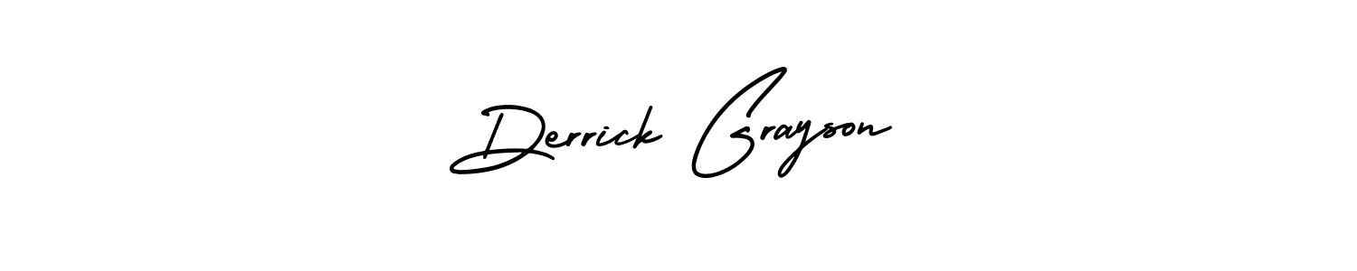 Similarly AmerikaSignatureDemo-Regular is the best handwritten signature design. Signature creator online .You can use it as an online autograph creator for name Derrick Grayson. Derrick Grayson signature style 3 images and pictures png