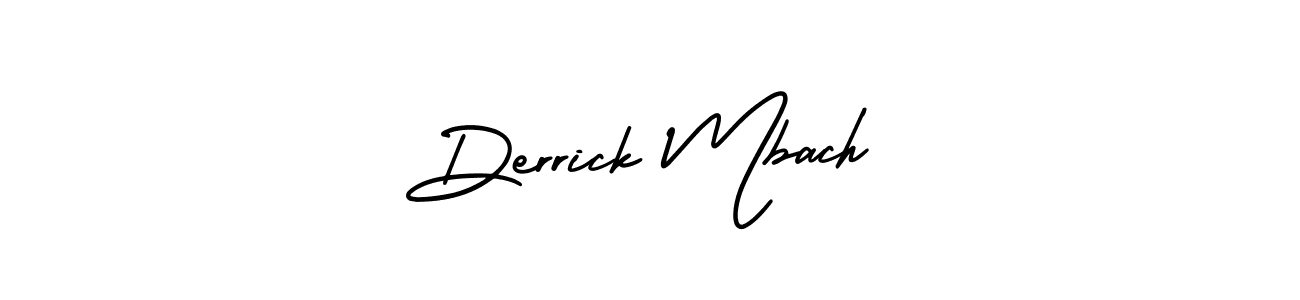 See photos of Derrick Mbach official signature by Spectra . Check more albums & portfolios. Read reviews & check more about AmerikaSignatureDemo-Regular font. Derrick Mbach signature style 3 images and pictures png