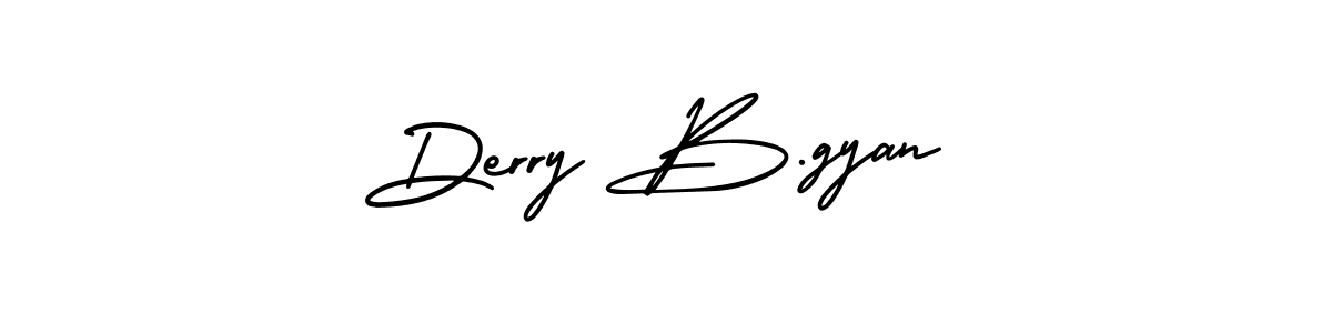 This is the best signature style for the Derry B.gyan name. Also you like these signature font (AmerikaSignatureDemo-Regular). Mix name signature. Derry B.gyan signature style 3 images and pictures png