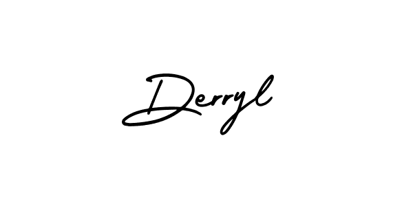 Design your own signature with our free online signature maker. With this signature software, you can create a handwritten (AmerikaSignatureDemo-Regular) signature for name Derryl. Derryl signature style 3 images and pictures png