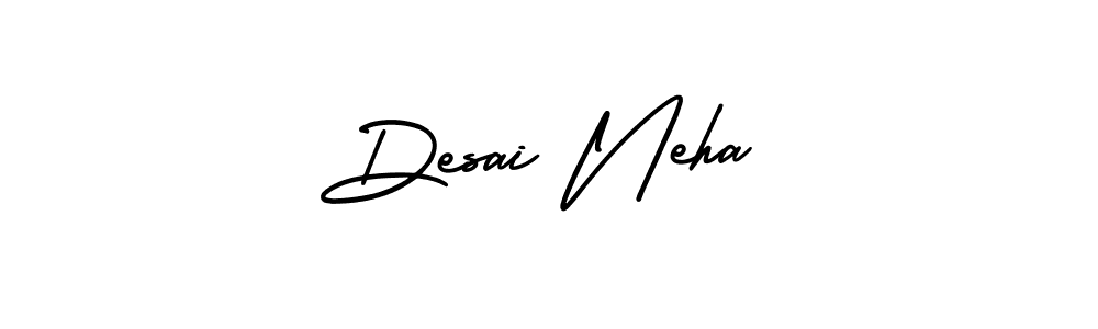 Also You can easily find your signature by using the search form. We will create Desai Neha name handwritten signature images for you free of cost using AmerikaSignatureDemo-Regular sign style. Desai Neha signature style 3 images and pictures png