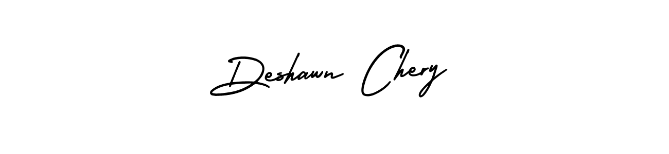 The best way (AmerikaSignatureDemo-Regular) to make a short signature is to pick only two or three words in your name. The name Deshawn Chery include a total of six letters. For converting this name. Deshawn Chery signature style 3 images and pictures png