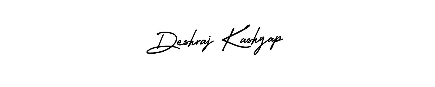 Use a signature maker to create a handwritten signature online. With this signature software, you can design (AmerikaSignatureDemo-Regular) your own signature for name Deshraj Kashyap. Deshraj Kashyap signature style 3 images and pictures png