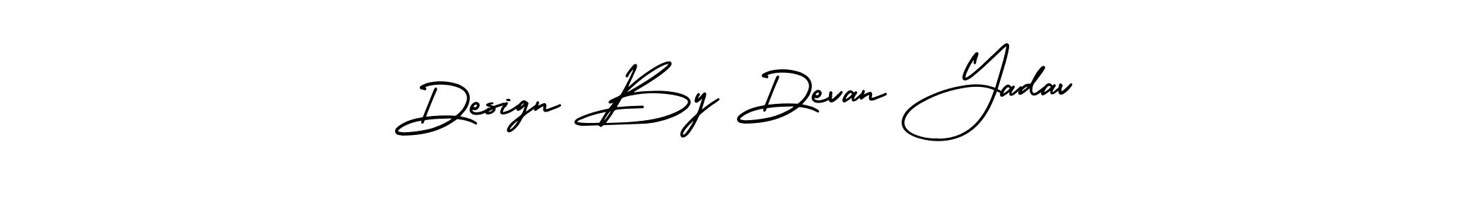 Similarly AmerikaSignatureDemo-Regular is the best handwritten signature design. Signature creator online .You can use it as an online autograph creator for name Design By Devan Yadav. Design By Devan Yadav signature style 3 images and pictures png