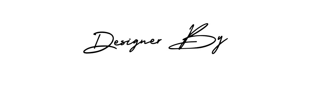 The best way (AmerikaSignatureDemo-Regular) to make a short signature is to pick only two or three words in your name. The name Designer By include a total of six letters. For converting this name. Designer By signature style 3 images and pictures png