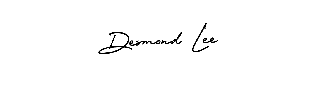 How to make Desmond Lee signature? AmerikaSignatureDemo-Regular is a professional autograph style. Create handwritten signature for Desmond Lee name. Desmond Lee signature style 3 images and pictures png