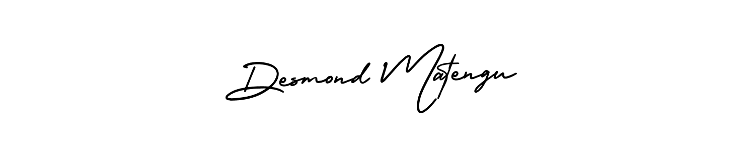if you are searching for the best signature style for your name Desmond Matengu. so please give up your signature search. here we have designed multiple signature styles  using AmerikaSignatureDemo-Regular. Desmond Matengu signature style 3 images and pictures png