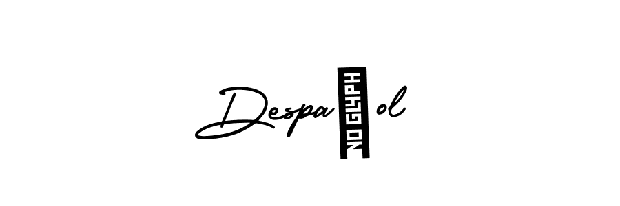 Despañol stylish signature style. Best Handwritten Sign (AmerikaSignatureDemo-Regular) for my name. Handwritten Signature Collection Ideas for my name Despañol. Despañol signature style 3 images and pictures png