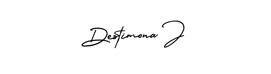Once you've used our free online signature maker to create your best signature AmerikaSignatureDemo-Regular style, it's time to enjoy all of the benefits that Destimona J name signing documents. Destimona J signature style 3 images and pictures png