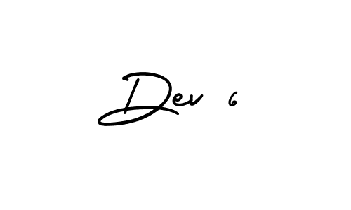 Also we have Dev 6 name is the best signature style. Create professional handwritten signature collection using AmerikaSignatureDemo-Regular autograph style. Dev 6 signature style 3 images and pictures png