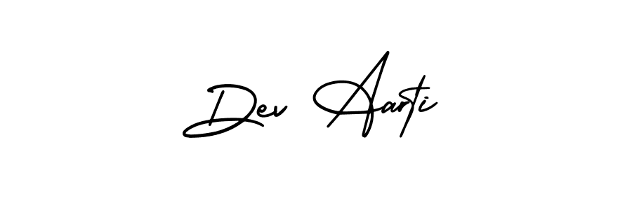 Make a short Dev Aarti signature style. Manage your documents anywhere anytime using AmerikaSignatureDemo-Regular. Create and add eSignatures, submit forms, share and send files easily. Dev Aarti signature style 3 images and pictures png