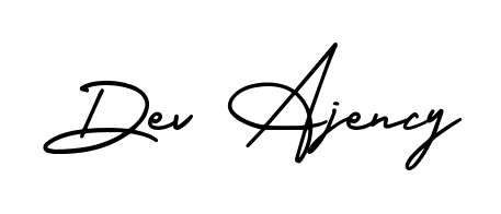 Looking for the ultimate eSignature for Dev Ajency? Explore AmerikaSignatureDemo-Regular font collection and download transparent PNGs in seconds. Dev Ajency signature style 3 images and pictures png