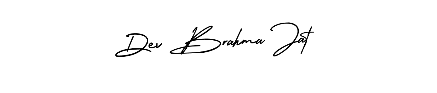 How to Draw Dev Brahma Jat signature style? AmerikaSignatureDemo-Regular is a latest design signature styles for name Dev Brahma Jat. Dev Brahma Jat signature style 3 images and pictures png