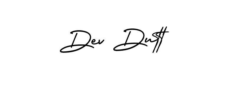 Design your own signature with our free online signature maker. With this signature software, you can create a handwritten (AmerikaSignatureDemo-Regular) signature for name Dev Dutt. Dev Dutt signature style 3 images and pictures png