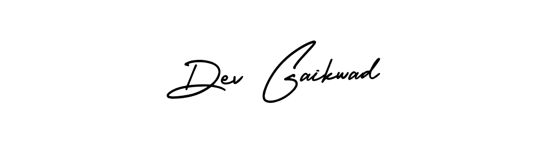 Also we have Dev Gaikwad name is the best signature style. Create professional handwritten signature collection using AmerikaSignatureDemo-Regular autograph style. Dev Gaikwad signature style 3 images and pictures png