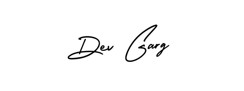 How to make Dev Garg signature? AmerikaSignatureDemo-Regular is a professional autograph style. Create handwritten signature for Dev Garg name. Dev Garg signature style 3 images and pictures png