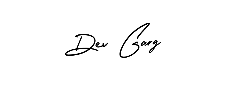 How to make Dev Garg signature? AmerikaSignatureDemo-Regular is a professional autograph style. Create handwritten signature for Dev Garg name. Dev Garg signature style 3 images and pictures png