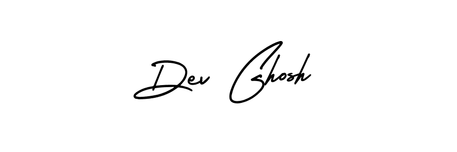 Use a signature maker to create a handwritten signature online. With this signature software, you can design (AmerikaSignatureDemo-Regular) your own signature for name Dev Ghosh. Dev Ghosh signature style 3 images and pictures png