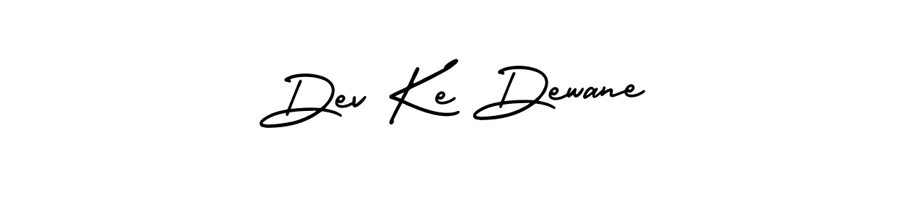 How to make Dev Ke Dewane signature? AmerikaSignatureDemo-Regular is a professional autograph style. Create handwritten signature for Dev Ke Dewane name. Dev Ke Dewane signature style 3 images and pictures png