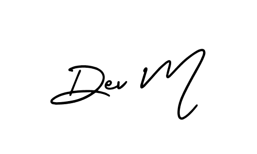 Make a short Dev M signature style. Manage your documents anywhere anytime using AmerikaSignatureDemo-Regular. Create and add eSignatures, submit forms, share and send files easily. Dev M signature style 3 images and pictures png