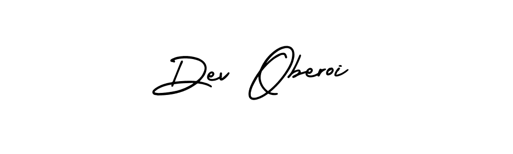 Dev Oberoi stylish signature style. Best Handwritten Sign (AmerikaSignatureDemo-Regular) for my name. Handwritten Signature Collection Ideas for my name Dev Oberoi. Dev Oberoi signature style 3 images and pictures png