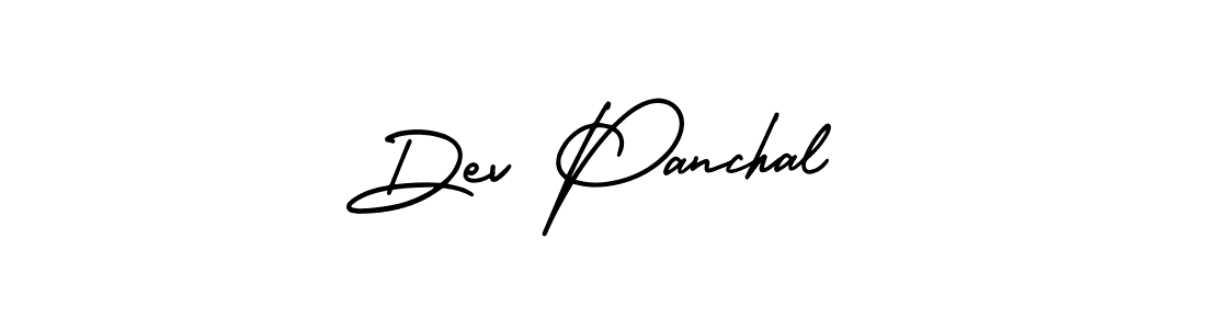 Use a signature maker to create a handwritten signature online. With this signature software, you can design (AmerikaSignatureDemo-Regular) your own signature for name Dev Panchal. Dev Panchal signature style 3 images and pictures png