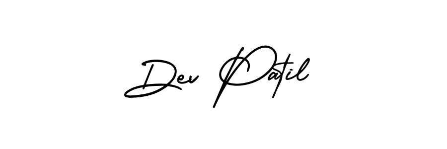 How to make Dev Patil signature? AmerikaSignatureDemo-Regular is a professional autograph style. Create handwritten signature for Dev Patil name. Dev Patil signature style 3 images and pictures png