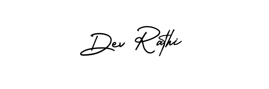 It looks lik you need a new signature style for name Dev Rathi. Design unique handwritten (AmerikaSignatureDemo-Regular) signature with our free signature maker in just a few clicks. Dev Rathi signature style 3 images and pictures png