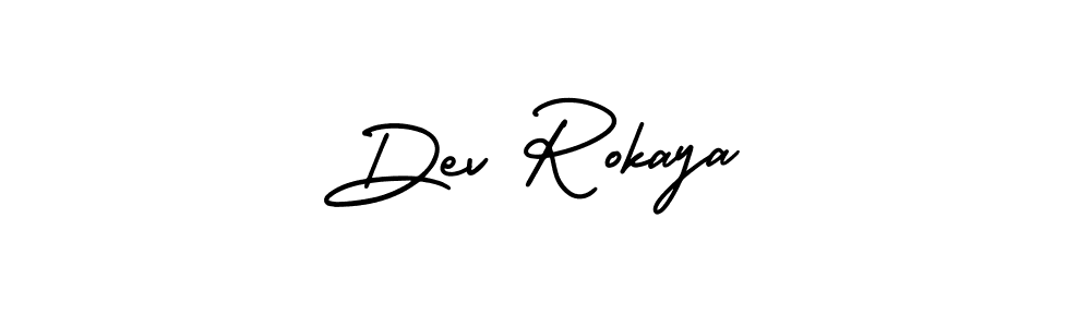 Check out images of Autograph of Dev Rokaya name. Actor Dev Rokaya Signature Style. AmerikaSignatureDemo-Regular is a professional sign style online. Dev Rokaya signature style 3 images and pictures png