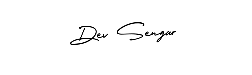 Create a beautiful signature design for name Dev Sengar. With this signature (AmerikaSignatureDemo-Regular) fonts, you can make a handwritten signature for free. Dev Sengar signature style 3 images and pictures png