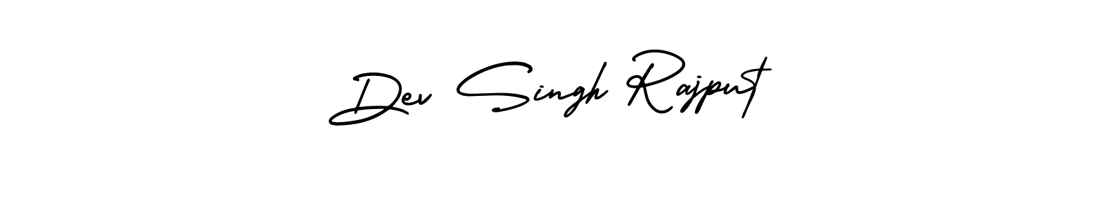 How to make Dev Singh Rajput signature? AmerikaSignatureDemo-Regular is a professional autograph style. Create handwritten signature for Dev Singh Rajput name. Dev Singh Rajput signature style 3 images and pictures png