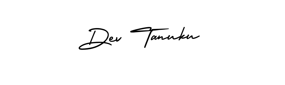 Also we have Dev Tanuku name is the best signature style. Create professional handwritten signature collection using AmerikaSignatureDemo-Regular autograph style. Dev Tanuku signature style 3 images and pictures png