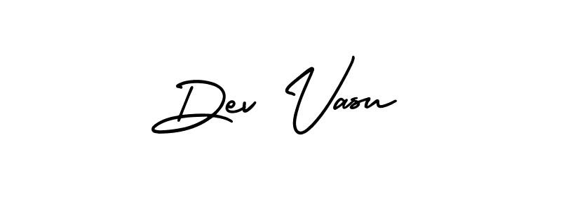 AmerikaSignatureDemo-Regular is a professional signature style that is perfect for those who want to add a touch of class to their signature. It is also a great choice for those who want to make their signature more unique. Get Dev Vasu name to fancy signature for free. Dev Vasu signature style 3 images and pictures png