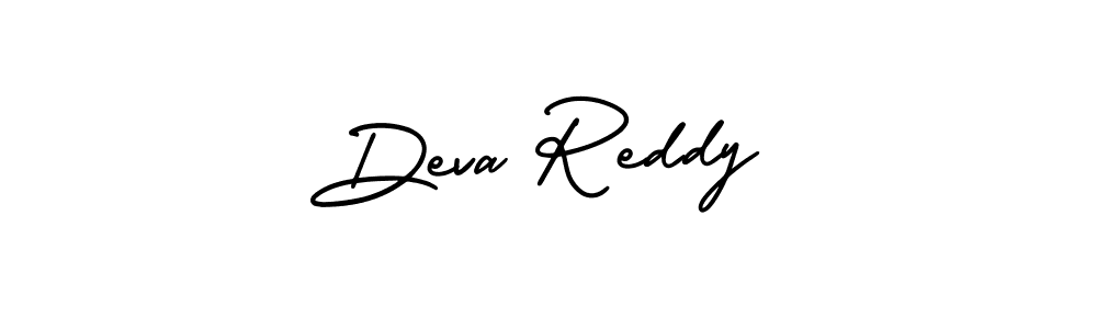 Best and Professional Signature Style for Deva Reddy. AmerikaSignatureDemo-Regular Best Signature Style Collection. Deva Reddy signature style 3 images and pictures png