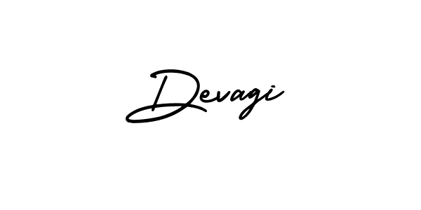 Create a beautiful signature design for name Devagi. With this signature (AmerikaSignatureDemo-Regular) fonts, you can make a handwritten signature for free. Devagi signature style 3 images and pictures png
