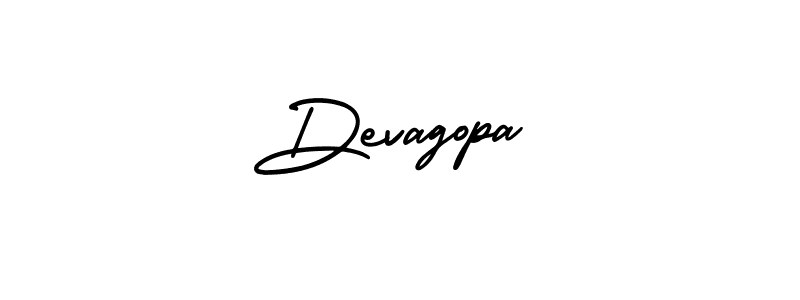 Create a beautiful signature design for name Devagopa. With this signature (AmerikaSignatureDemo-Regular) fonts, you can make a handwritten signature for free. Devagopa signature style 3 images and pictures png