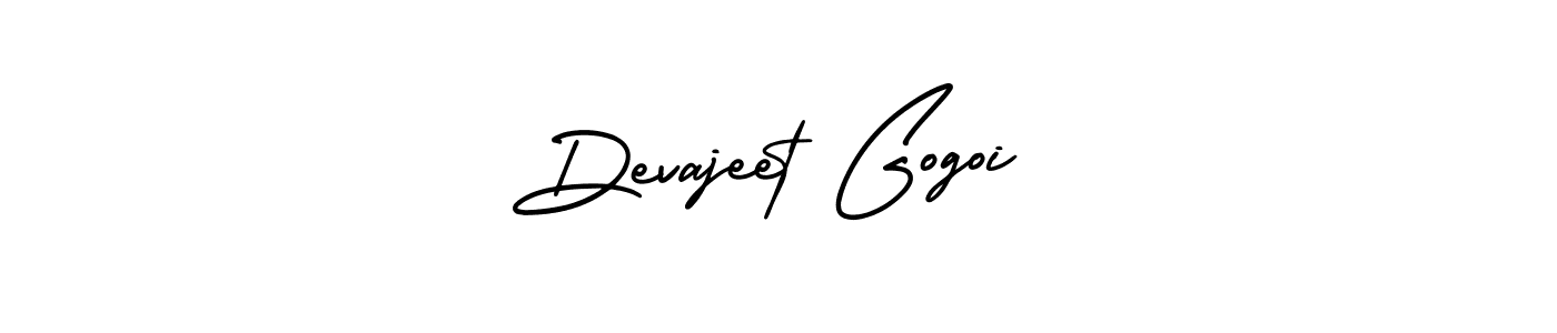 Also we have Devajeet Gogoi name is the best signature style. Create professional handwritten signature collection using AmerikaSignatureDemo-Regular autograph style. Devajeet Gogoi signature style 3 images and pictures png