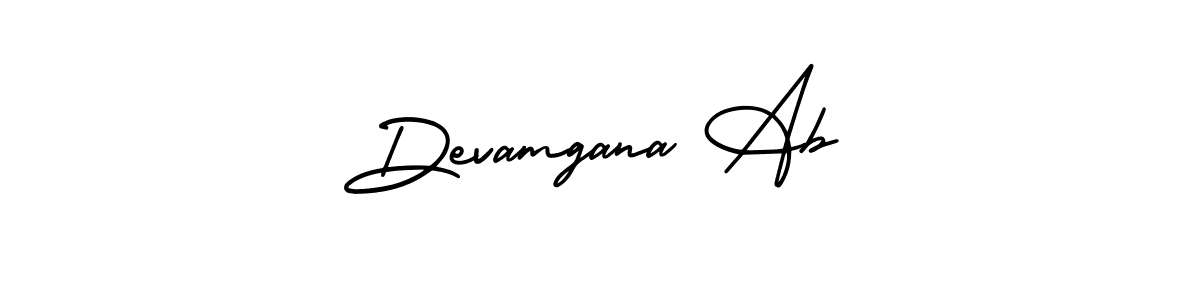 Best and Professional Signature Style for Devamgana Ab. AmerikaSignatureDemo-Regular Best Signature Style Collection. Devamgana Ab signature style 3 images and pictures png