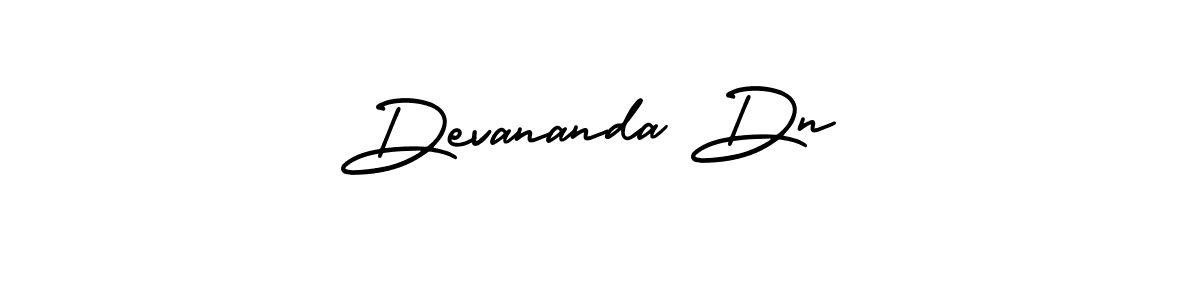 It looks lik you need a new signature style for name Devananda Dn. Design unique handwritten (AmerikaSignatureDemo-Regular) signature with our free signature maker in just a few clicks. Devananda Dn signature style 3 images and pictures png