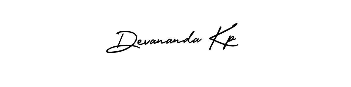 Design your own signature with our free online signature maker. With this signature software, you can create a handwritten (AmerikaSignatureDemo-Regular) signature for name Devananda Kp. Devananda Kp signature style 3 images and pictures png