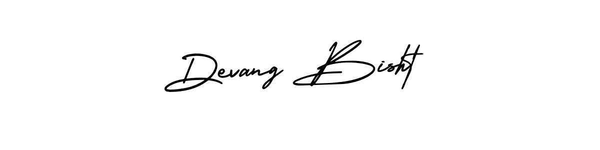 How to Draw Devang Bisht signature style? AmerikaSignatureDemo-Regular is a latest design signature styles for name Devang Bisht. Devang Bisht signature style 3 images and pictures png