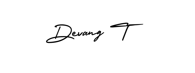 How to Draw Devang T signature style? AmerikaSignatureDemo-Regular is a latest design signature styles for name Devang T. Devang T signature style 3 images and pictures png