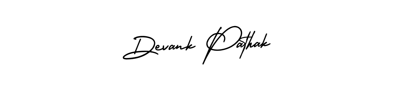 It looks lik you need a new signature style for name Devank Pathak. Design unique handwritten (AmerikaSignatureDemo-Regular) signature with our free signature maker in just a few clicks. Devank Pathak signature style 3 images and pictures png