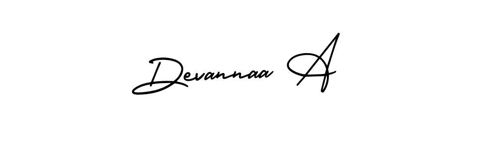 Best and Professional Signature Style for Devannaa A. AmerikaSignatureDemo-Regular Best Signature Style Collection. Devannaa A signature style 3 images and pictures png