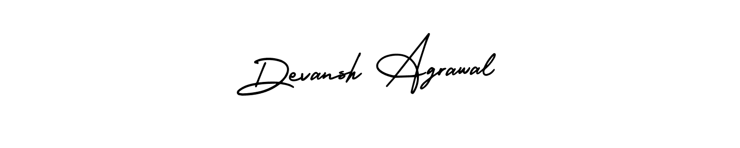You can use this online signature creator to create a handwritten signature for the name Devansh Agrawal. This is the best online autograph maker. Devansh Agrawal signature style 3 images and pictures png